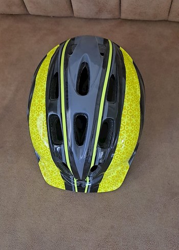 Sarı Biker bisiklet ÇocukKaskı - Görsel 2