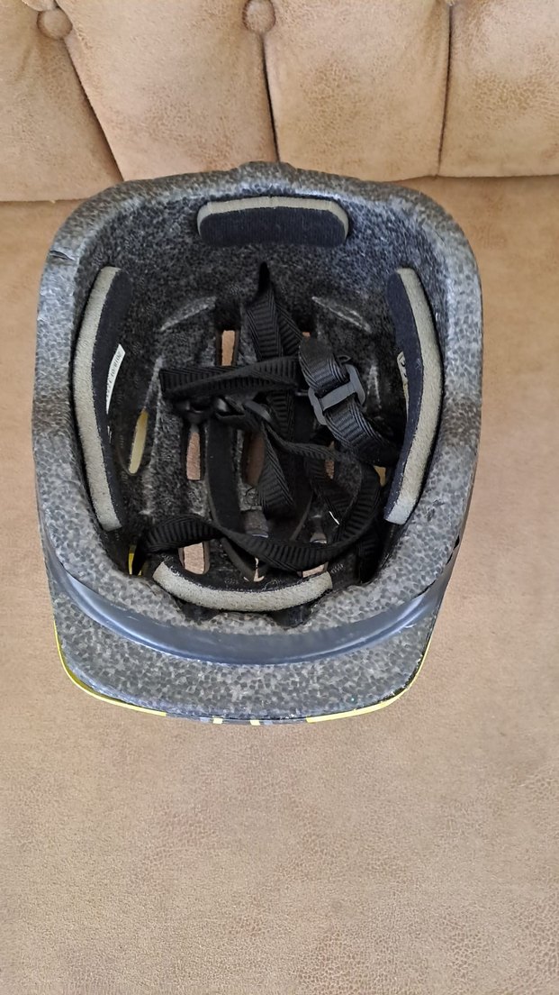 Sarı Biker bisiklet ÇocukKaskı - Görsel 4