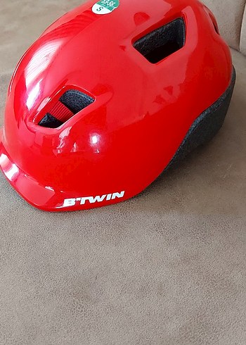 Kırmızı Çocuk bisiklet Kaskı - Görsel 3