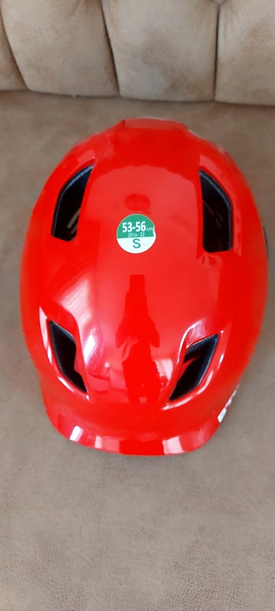 Kırmızı Çocuk bisiklet Kaskı - Görsel 2