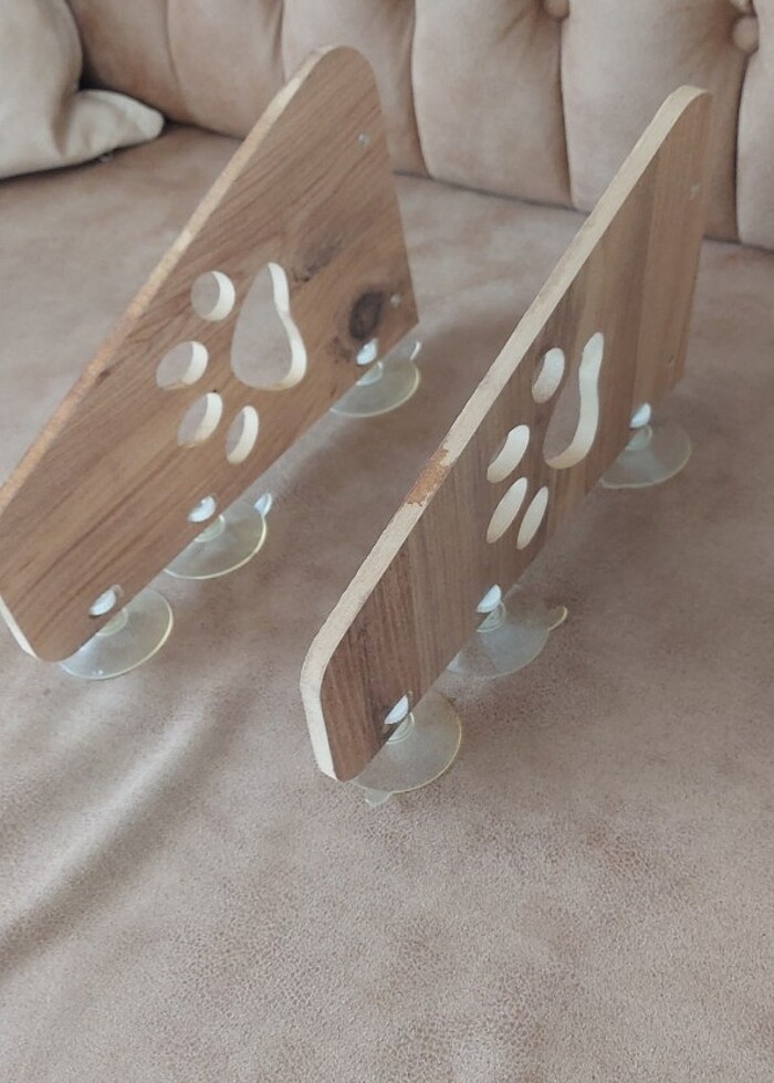 Kedi cam yatağı kolları - Görsel 2