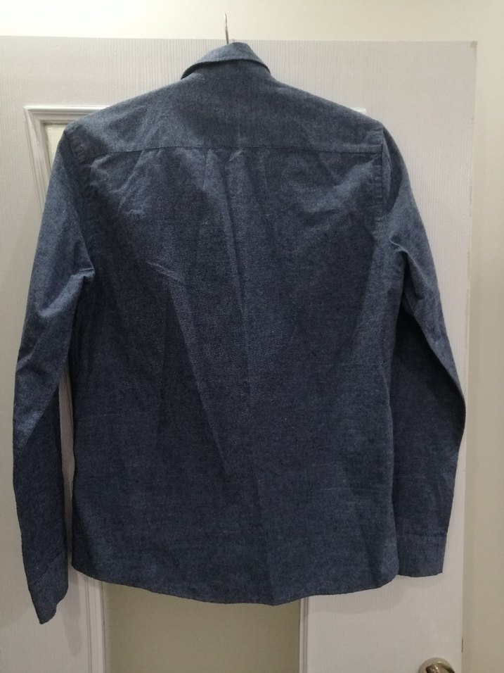 Koyu Mavi Erkek Gömlek - Görsel 2