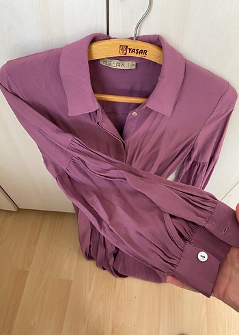 HEQA gömlek elbise - Görsel 4