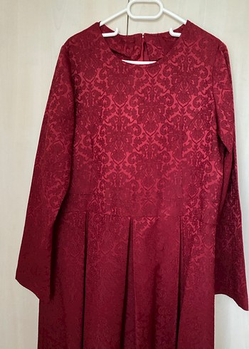 Bordo abiye - Görsel 2