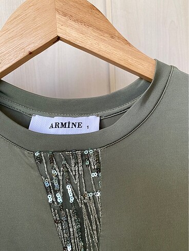 diğer Beden haki Renk Armine tunik