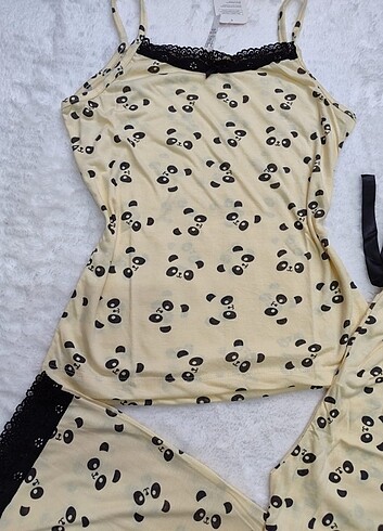 Diğer İp askılı pijama takımı