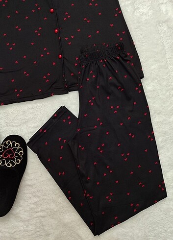 Diğer Kısa kollu gömlek pijama takımı milan
