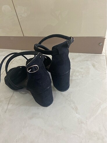 40 Beden siyah Renk Kadın Sandaleti