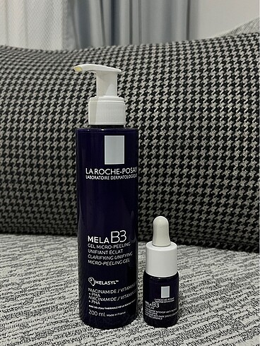 La roche posay lekeler için set