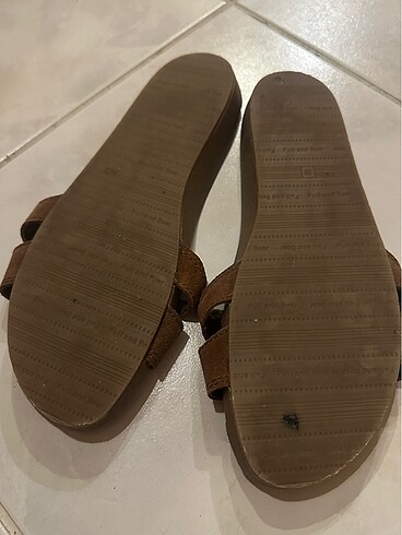 Pull and Bear Pull & Bear süet terlik