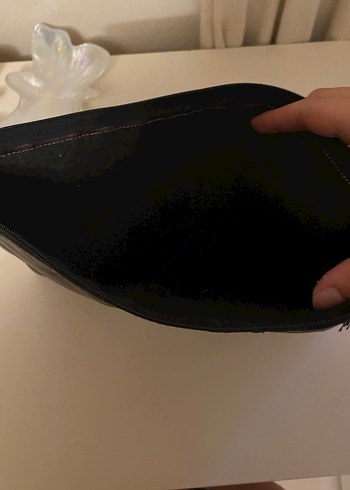 Diğer Siyah çok amaçlı deri çanta