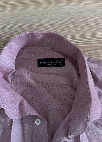 Bordo Keten Erkek Gömlek - Görsel 3