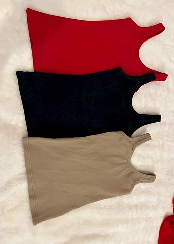 Kadın askılı atlet 3lü - Görsel 3