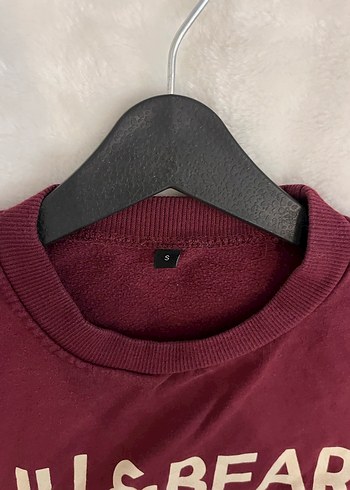 Bordo Pull&Bear Kadın Sweatshirt - Görsel 3