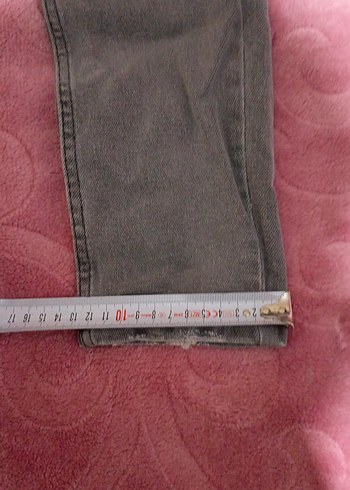 Gri Jean Pantalon 31 Beden - Görsel 4