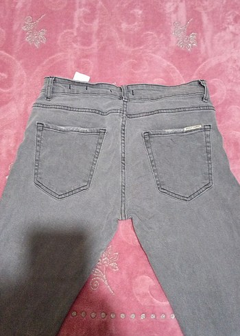 Gri Jean Pantalon 31 Beden - Görsel 8