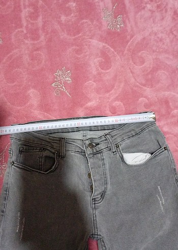 Gri Jean Pantalon 31 Beden - Görsel 6