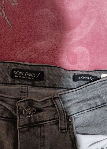 Gri Jean Pantalon 31 Beden - Görsel 7