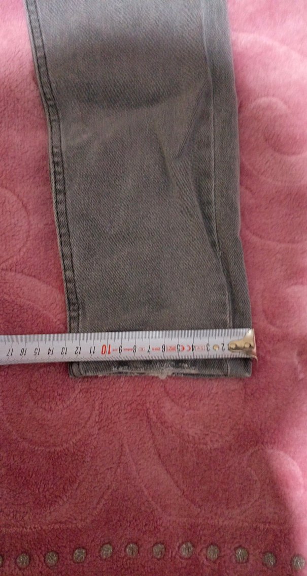 Gri Jean Pantalon 31 Beden - Görsel 4