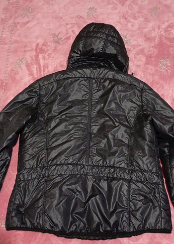 Siyah Fermuarlı Erkek Kışlık Ceket - Görsel 5