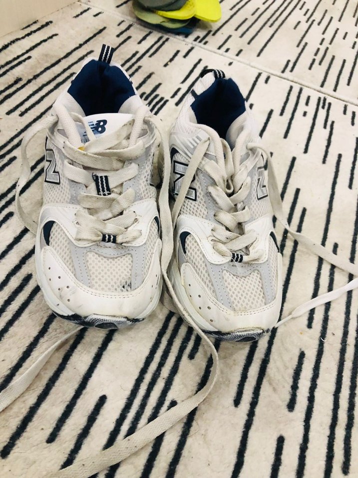 New Balance Beyaz Spor Ayakkabı - Görsel 2