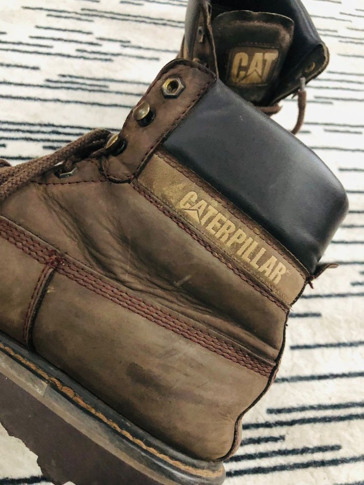 CAT Kahverengi Deri bot 44 numara - Görsel 5