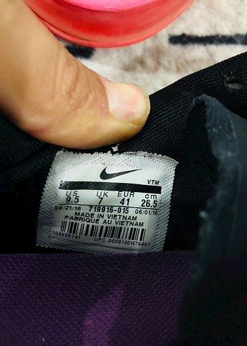 Nike Siyah-Pembe Spor Kadın 41 numara - Görsel 6