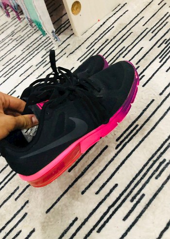 Nike Siyah-Pembe Spor Kadın 41 numara - Görsel 3