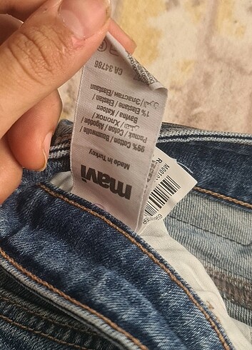29 Beden mavi Renk Orjinal mavi jeans 29/28