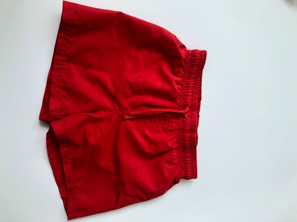 H&M 1,5-2 yaş Kırmızı Erkek Mini Şort Mayo - Görsel 5