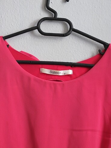 Saaten PEMBE ???? KURDELE ???? ELBİSE