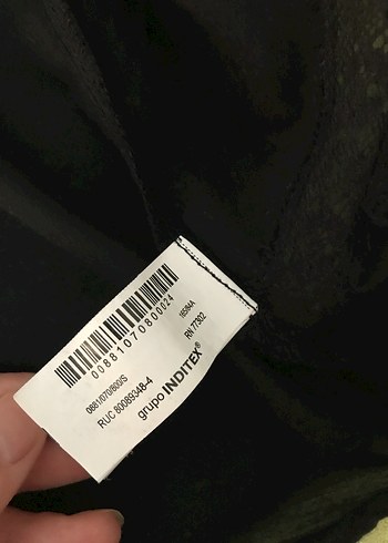 Zara Zara Dantel İşlemeli Bluz