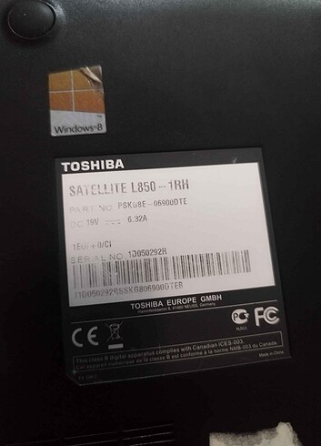 Toshiba Satellite i7 3.nesil, 8gb, 2gb, 120gb - Görsel 4