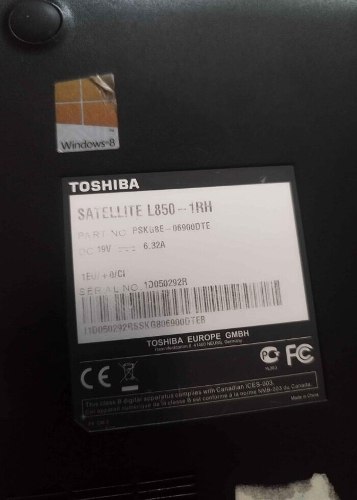Toshiba Satellite i7 3.nesil, 8gb, 2gb, 120gb - Görsel 4