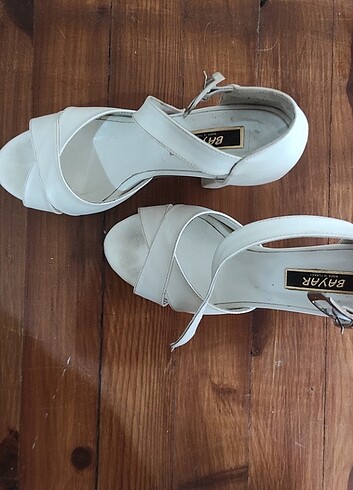 37 Beden beyaz Renk Topuklu Ayakkabı