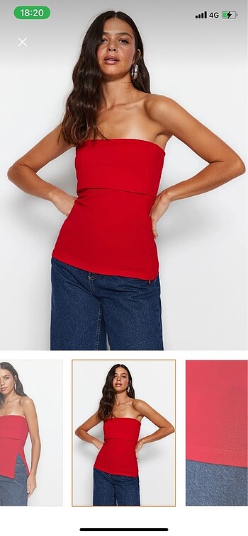 Trendyol & Milla Straplez blu