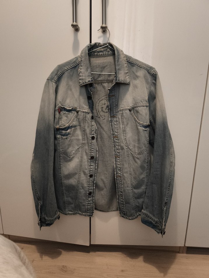 erkek kot gomlek ceket - Görsel 5