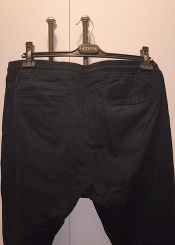 Siyah Loose Fit Denim Pantolon - Görsel 3