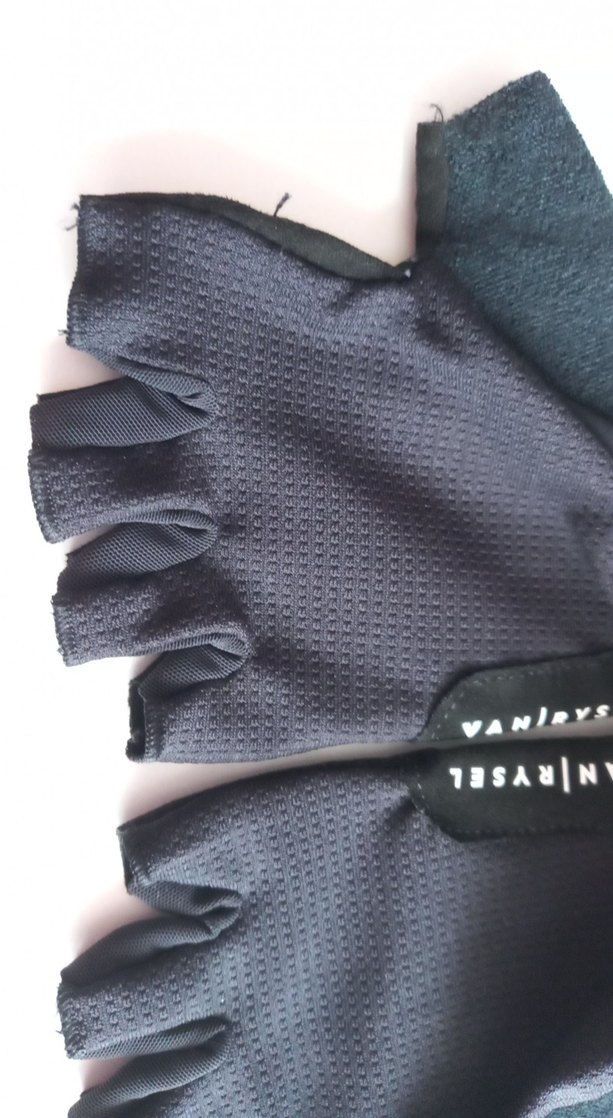 Siyah Yarım Parmak Biker Eldiveni Vaniryse - Görsel 2