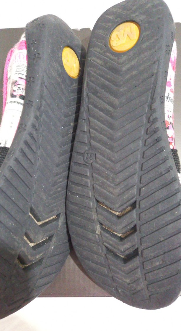 Kız Çocuk Pembe Baskılı Babet Ayakkabı - Görsel 3