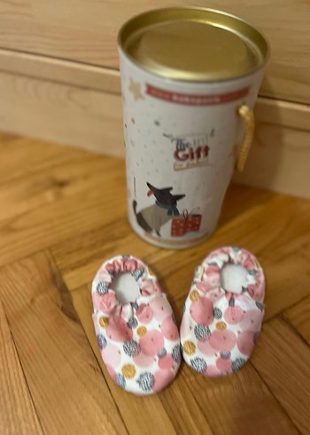 Koko Patik Kaydırmaz Taban Organik Pamuk Ev Patiği - Görsel 3