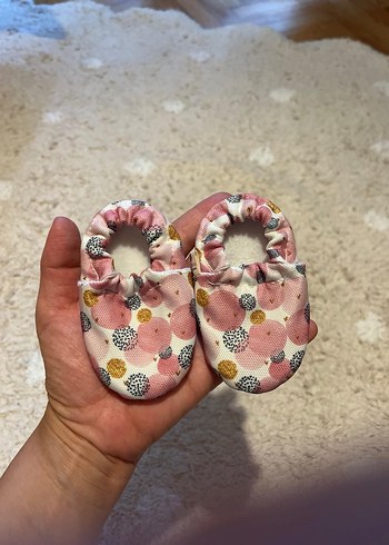 Koko Patik Kaydırmaz Taban Organik Pamuk Ev Patiği - Görsel 5