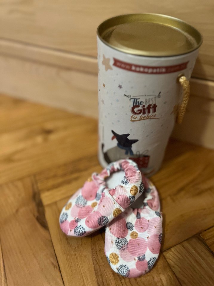 Koko Patik Kaydırmaz Taban Organik Pamuk Ev Patiği - Görsel 4