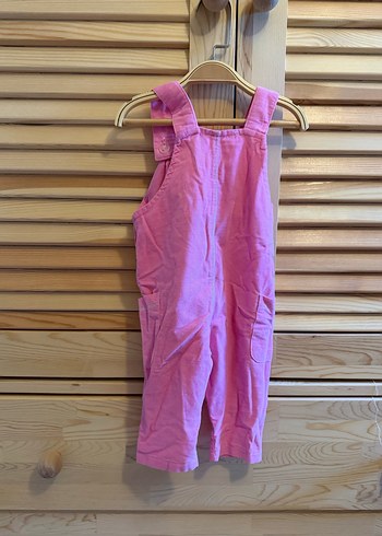 Kız Çocuk Pembe Düğmeli Tulum B&G Store 6/9 Ay - Görsel 7