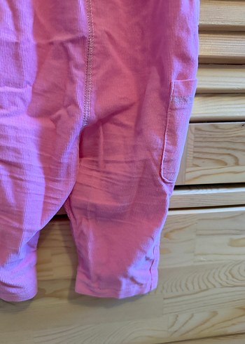 Kız Çocuk Pembe Düğmeli Tulum B&G Store 6/9 Ay - Görsel 8