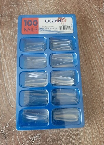 Ocean 100 Adet Protez Tırnak