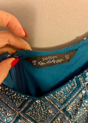 Payetli şort tulum - Görsel 3