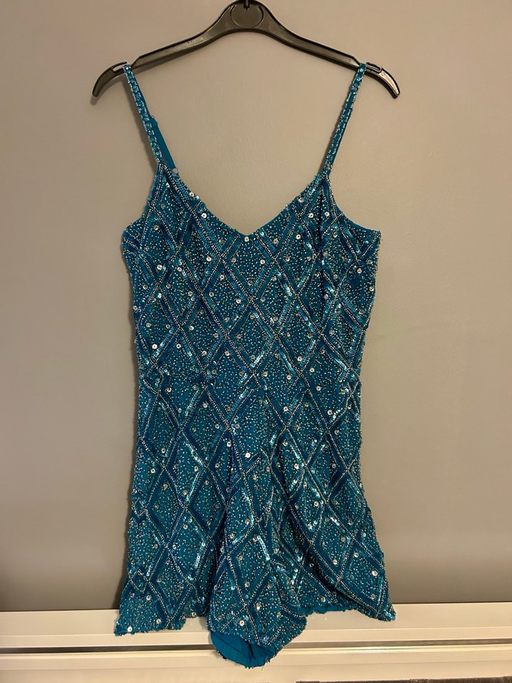 Payetli şort tulum - Görsel 2