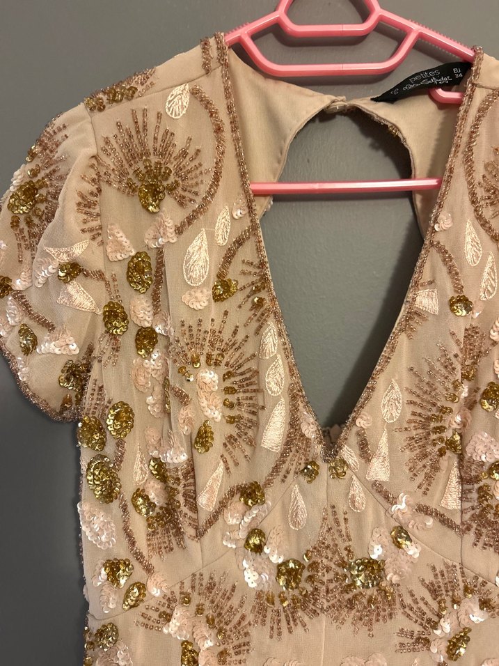 Payetli tulum elbise - Görsel 3