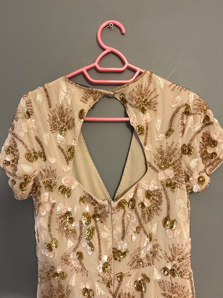 Payetli tulum elbise - Görsel 5